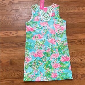 Lilly Pulitzer girls Mini Harper Shift dress XL 12-14 Multi Floridita ***NWT***